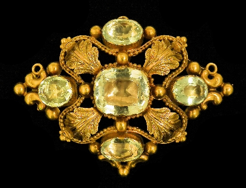 A late Victorian gold coloured 15c275