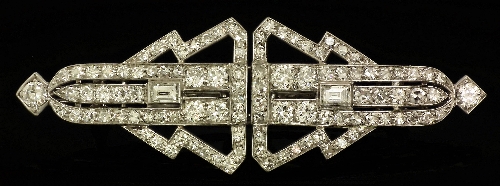 A pair of early 20th Century silvery 15c277