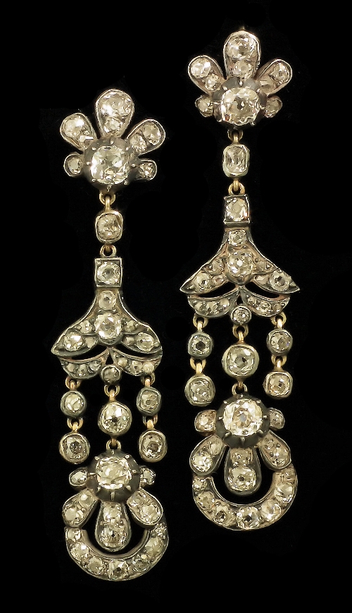 A pair of late Victorian gold and 15c27a