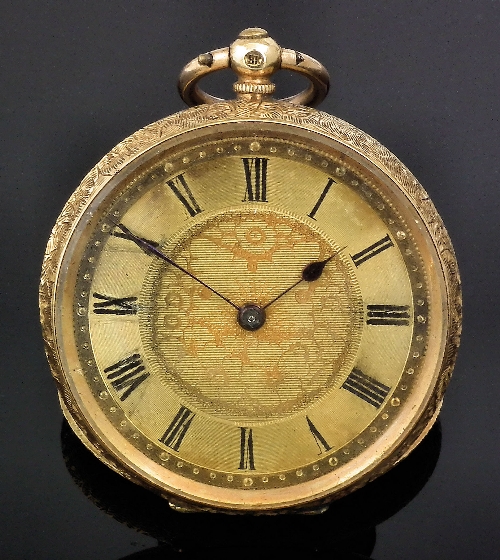 A late 19th Century ladys Swiss 18k