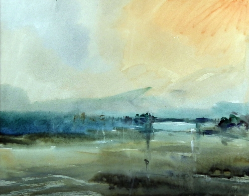 Leslie Worth 1923 2009 Watercolour 15c2e5