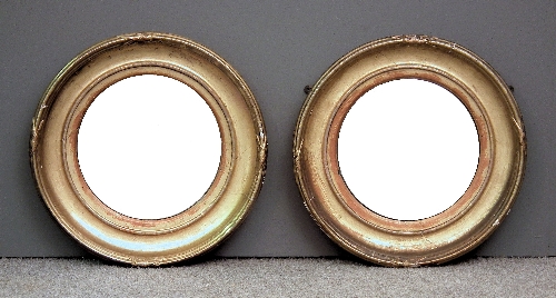 A pair of 19th Century gilt framed