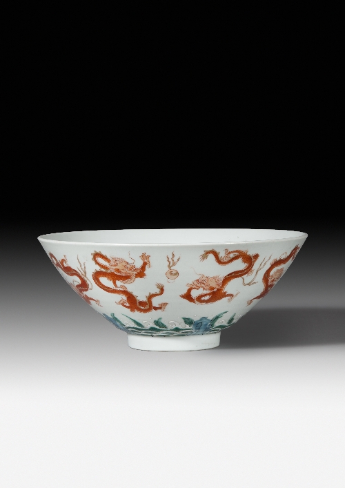 A Chinese porcelain and polychrome 15c36f