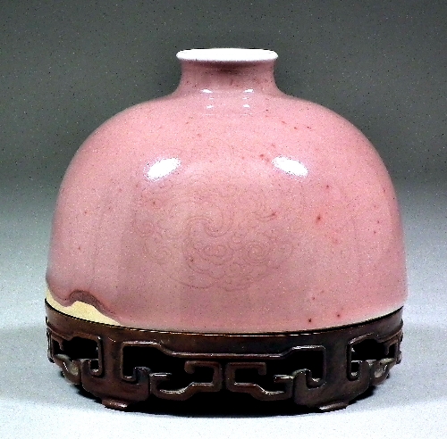 A Chinese pale sang de boeuf glazed 15c369