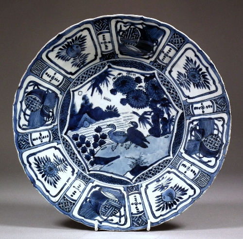 A Chinese blue and white Kraak  15c377