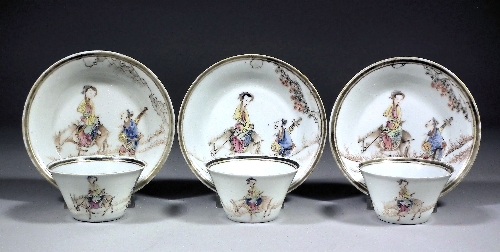 Three Chinese porcelain Famille 15c37c