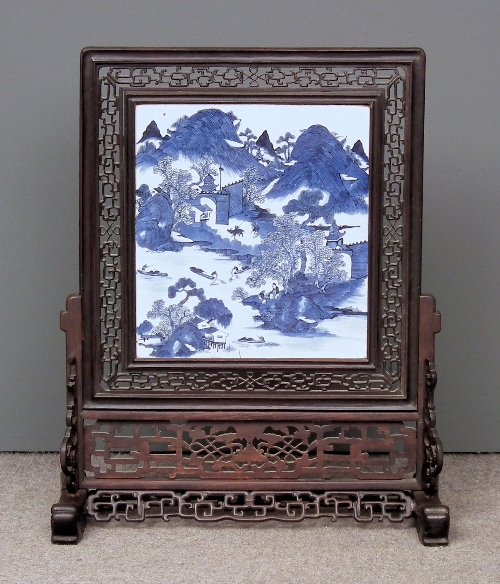 A Chinese blue and white porcelain 15c3ed