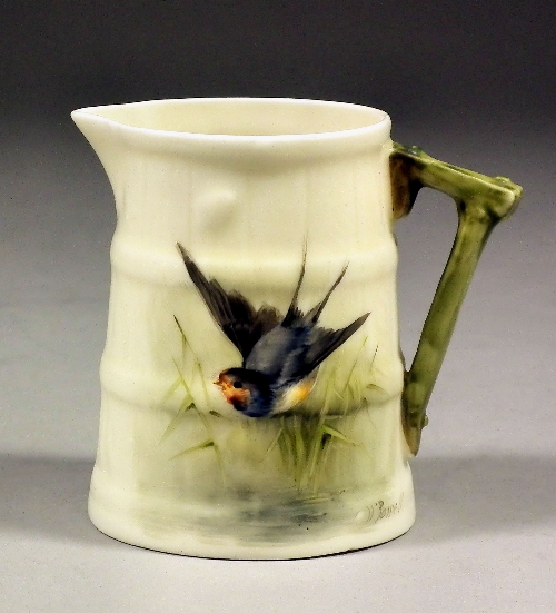 A Royal Worcester porcelain jug