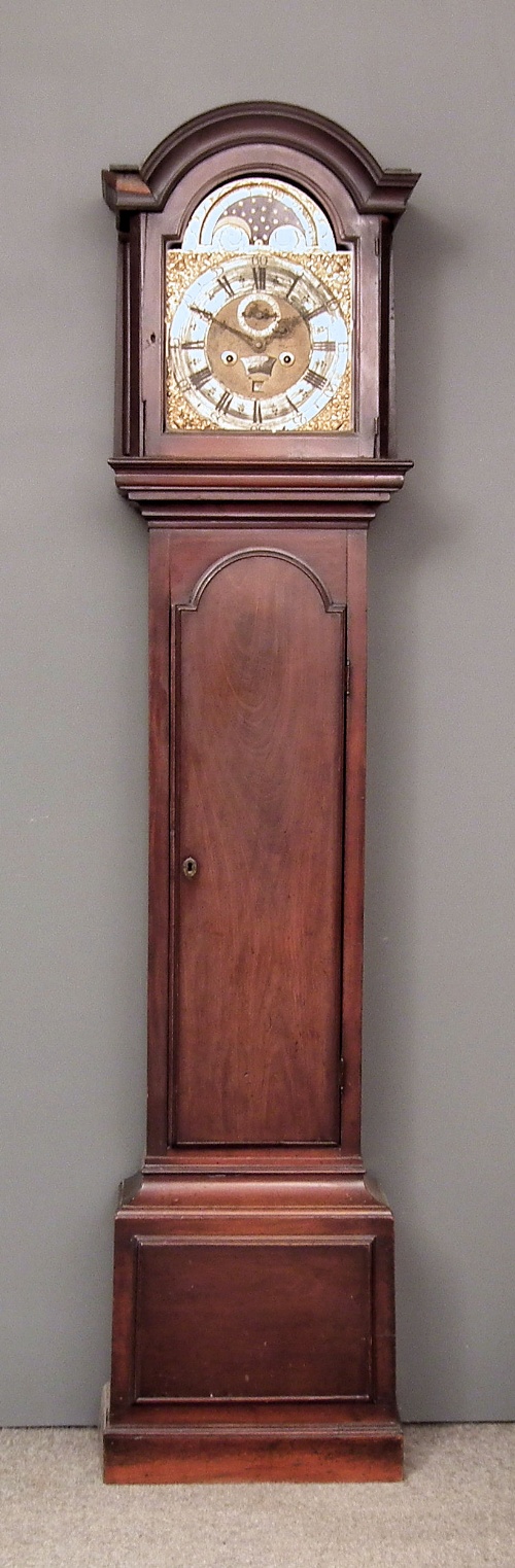A mid 18th Century mahogany longcase 15c437