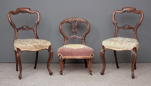 A pair of Victorian rosewood drawing 15c452