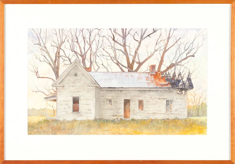 Jennifer Miller (NC) ''Baity House''watercolor