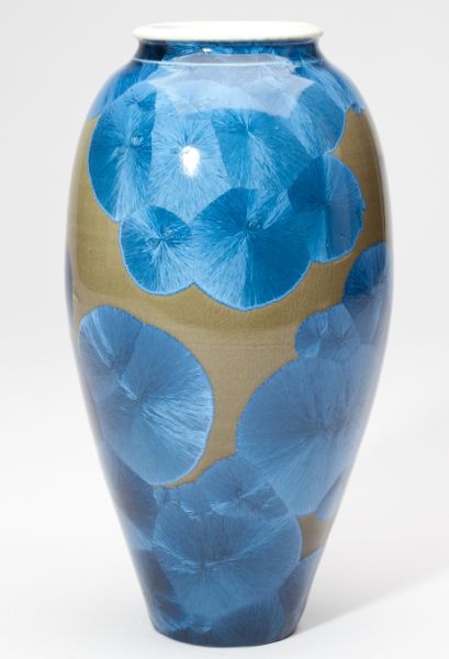 Sid Oakley Crystalline Glaze Vasebaluster