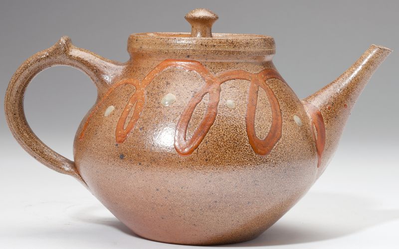 NC Pottery Mark Hewitt Lidded Teapotash 15c4fc