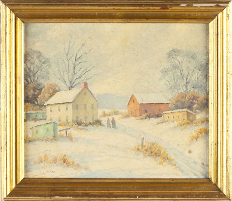 Albert Greene (PA 1887-1971) Snow