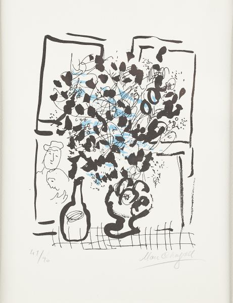 Marc Chagall (1887-1985) Le Bouquet