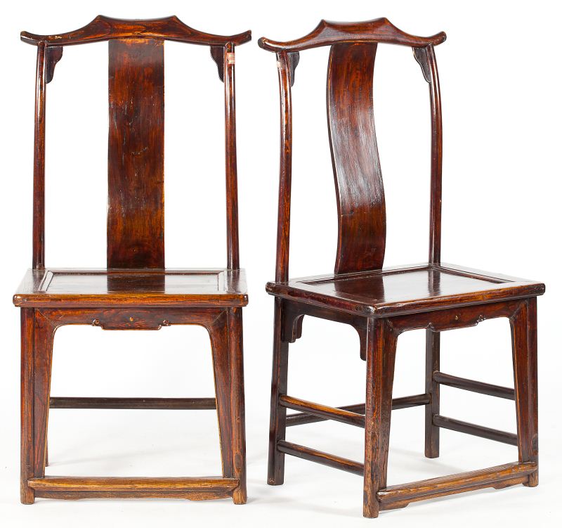 Pair of Chinese Yoke Chairsearly 15c578