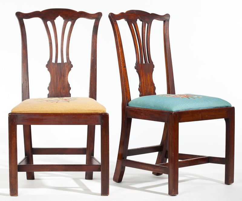 Pair of Southern Chippendale Side