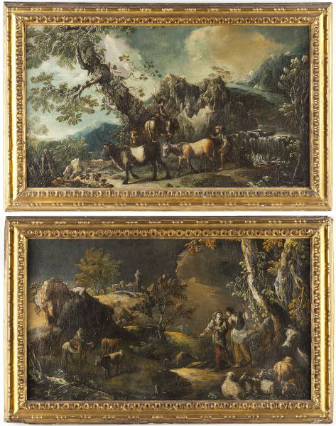 Pair of Italian Old Master Paintings 15c661