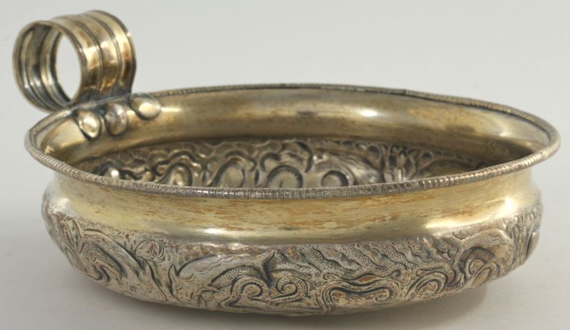 Egyptian Silverplate Bowlall-over
