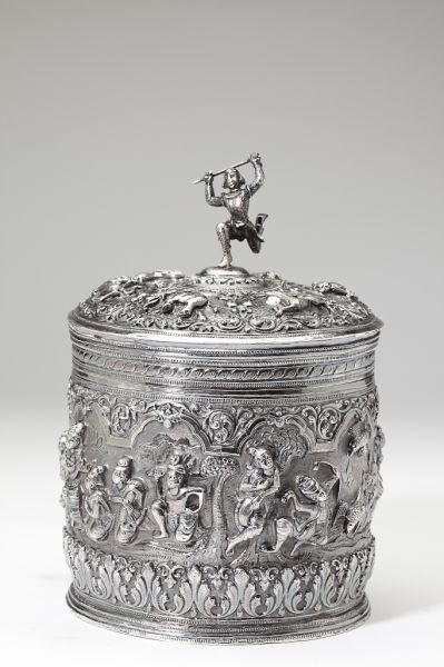 Southeast Asian Silver Repousse 15c685