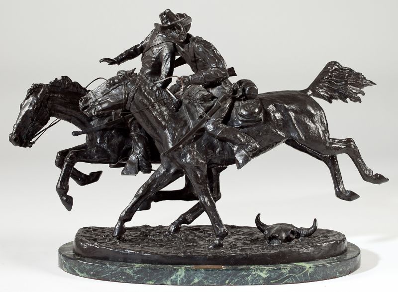 after Frederic Remington Wounded 15c694