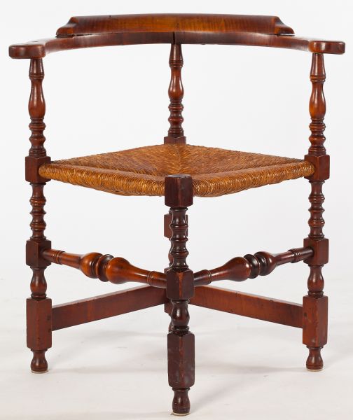 New England Corner Chair19th century 15c6af