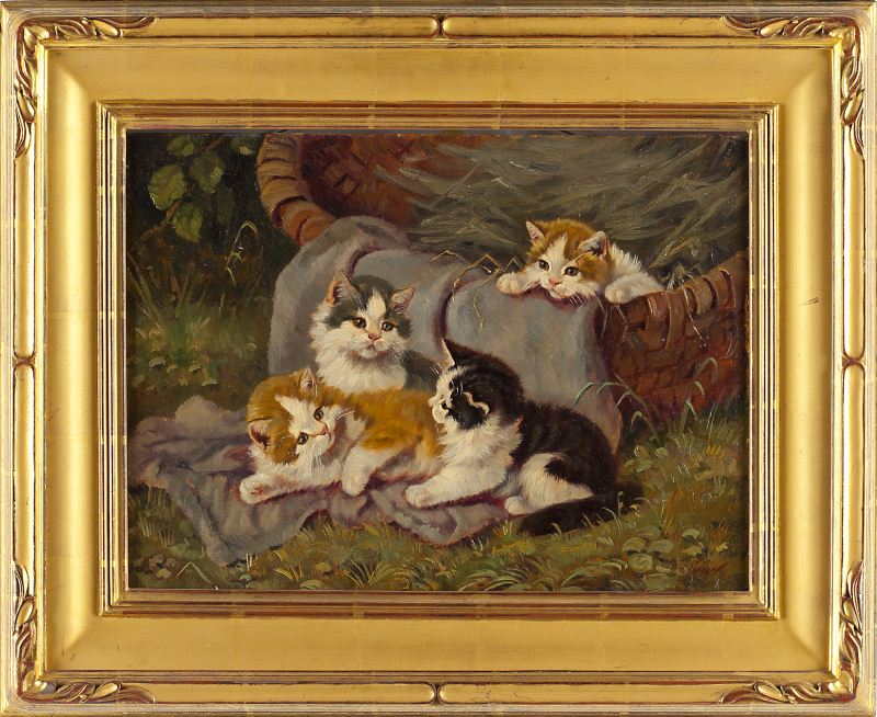 Benno Kogl (Gr. 1892-1973) Kittens