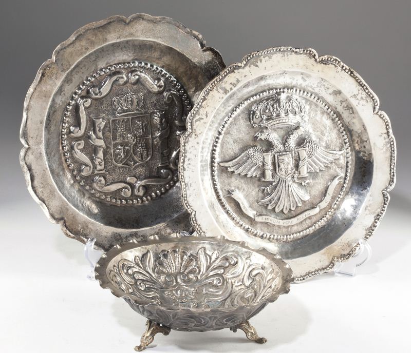 Three Spanish Colonial Silver Articles 15c712