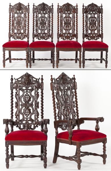 Continental Baroque Style Set Six
