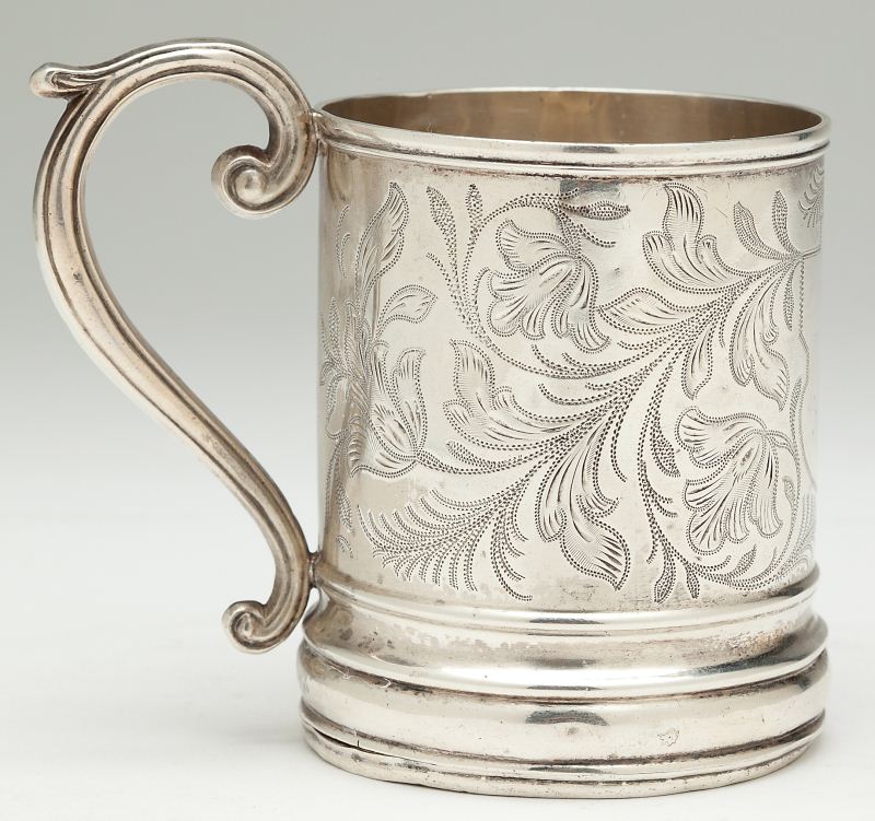 Important Southern Coin Silver Cup by