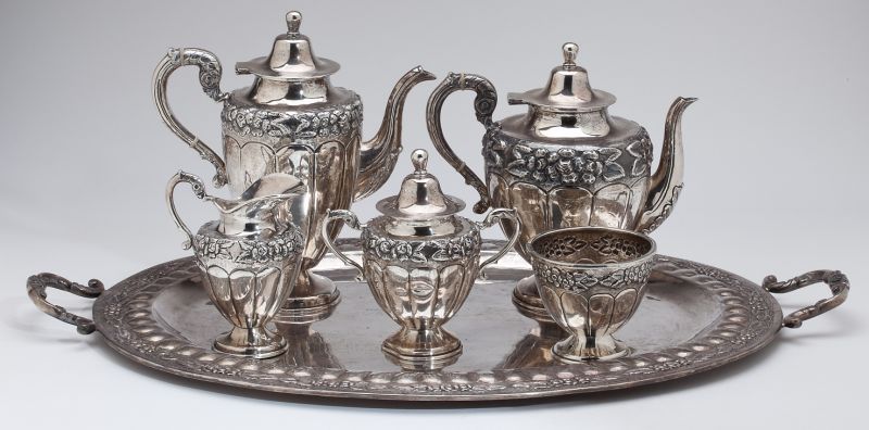 Mexican Sterling Silver Tea & Coffee