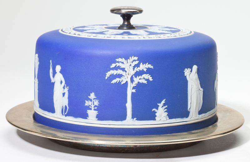 Wedgwood Jasperware Cheese Keepermid