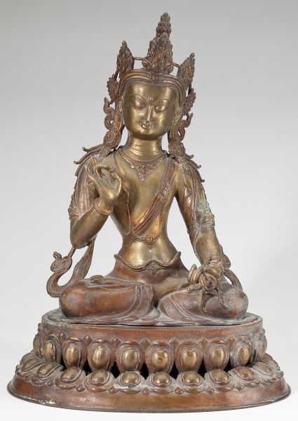 Large Metal BoddhitsatvaNepal 19th 15c7e1