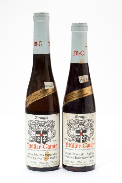 1986 & 1989 Muller Catoir2 total bottlesVintage