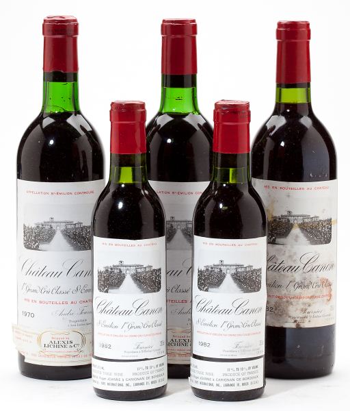1982 & 1970 Chateau Canon5 total bottlesVintage