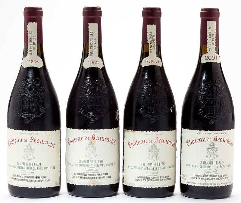1998 1999 2000 & 2001 Chateauneuf