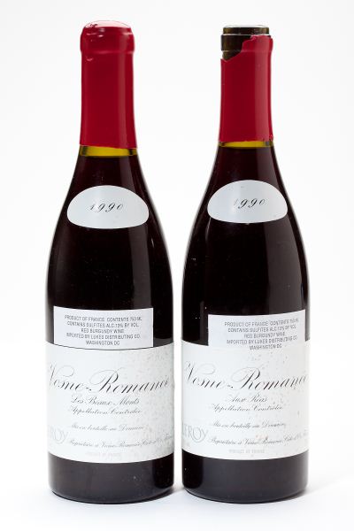 1990 Vosne Romanee2 total bottlesVintage