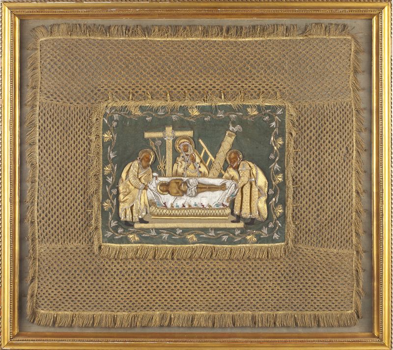 Italian Altar Panellikely 17th 15c98d