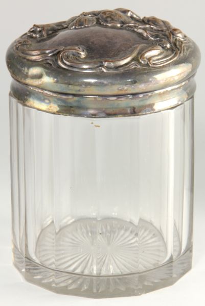 Art Nouveau Humidorfaceted cylindrical 15c9a1