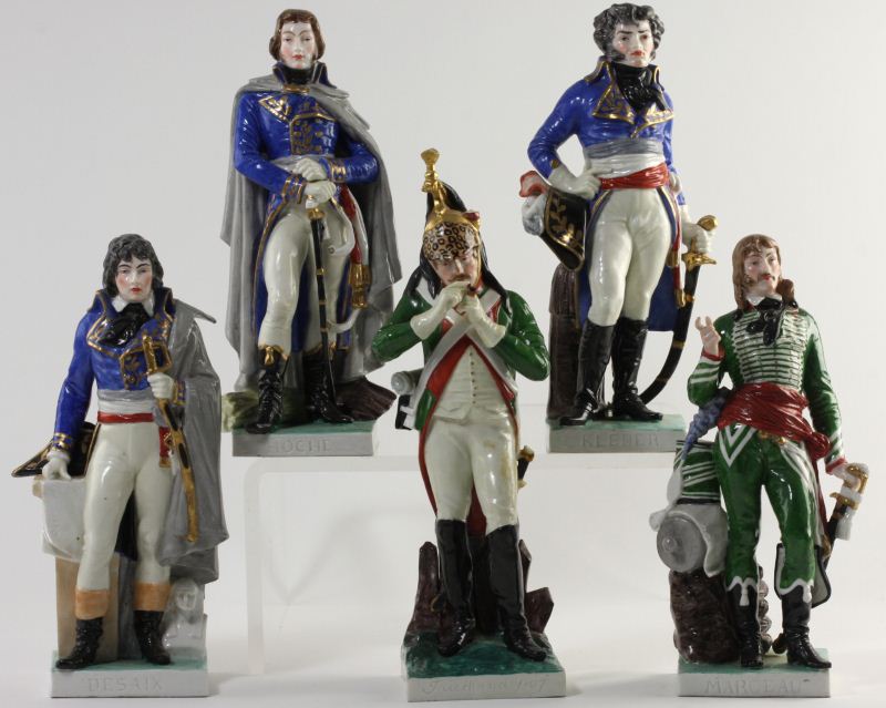 Five Napoleonic Officer FiguresVienna