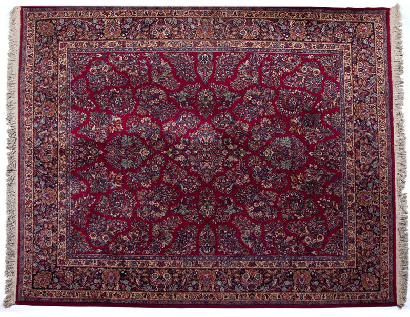 Karastan Red Sarouk Style Rugcontemporary 15ca83