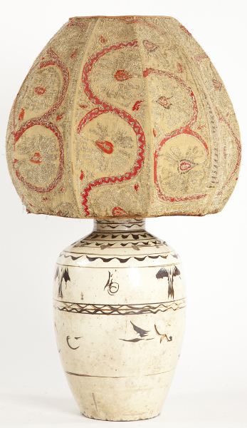 Chinese Cizhou Storage Jar / Lamppossibly