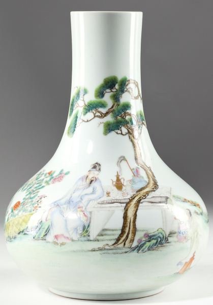 Chinese Porcelain Famille Verte Vase18th