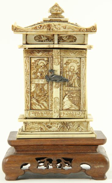 Japanese Ivory ShrineMeiji period