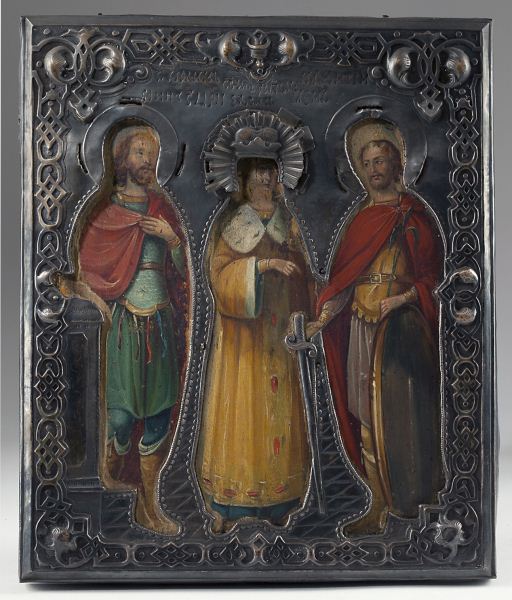Antique Russian Iconpainted on