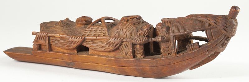 Chinese Bamboo Carved Incense Holderin 15cae2