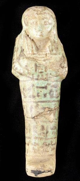 Egyptian Ushabti Burial Figureturquoise 15cae3