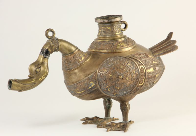 Samarkand Bronze Libation Vessellikely