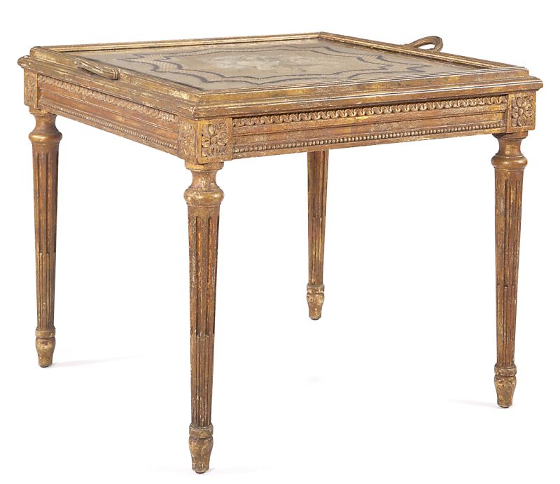 Louis XVI Style Low Tray Tableearly 15caf6