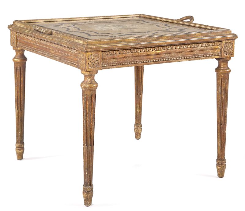 Louis XVI Style Low Tray Tableearly